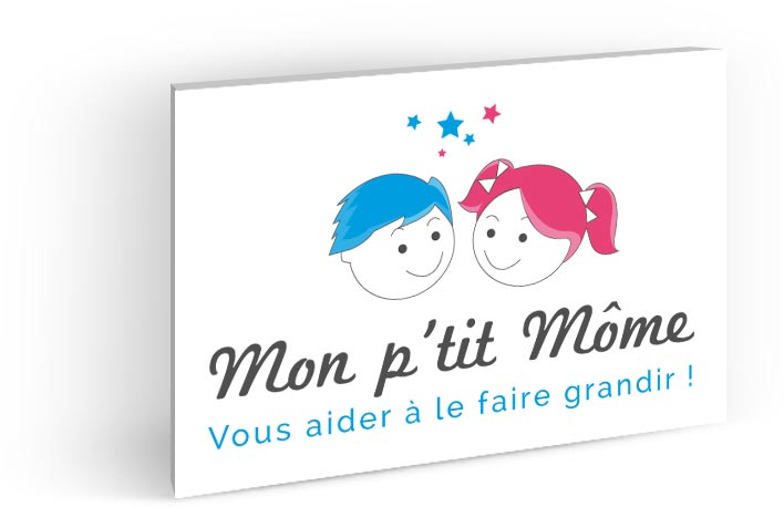 Logo crèche Mon p'tit Môme - AnneB
